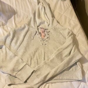 Victoria’s Secret nwt crop hoodie size xl
